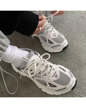  Harajuku Mesh Sneakers Breathable Lightweight Sports Footwear Lady Men's Casual Shoes