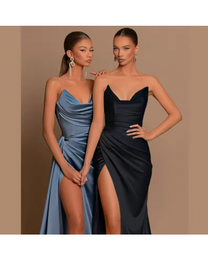  Clothes Spaghetti Strap Backless Sexy Elegant Lady Vestido Party Club Maxi Dresses For Women